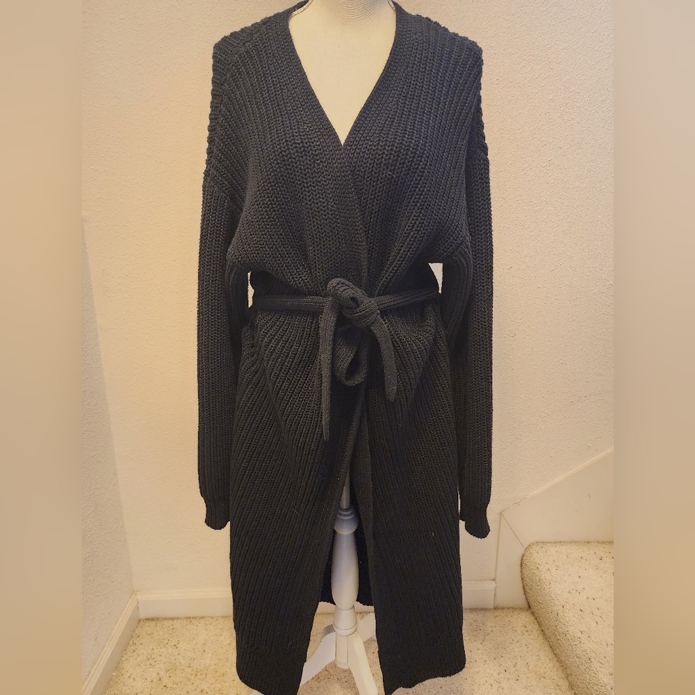 American apparel knit cardigan